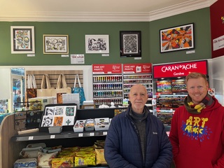 Overbury’s art supply store